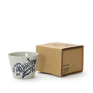 猪口 蛇の目高台 一匹大虎 呉須