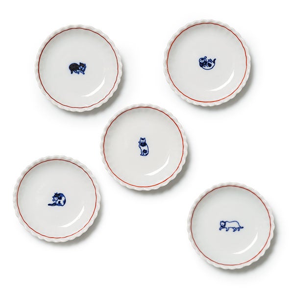 春菊 招き猫 5枚組