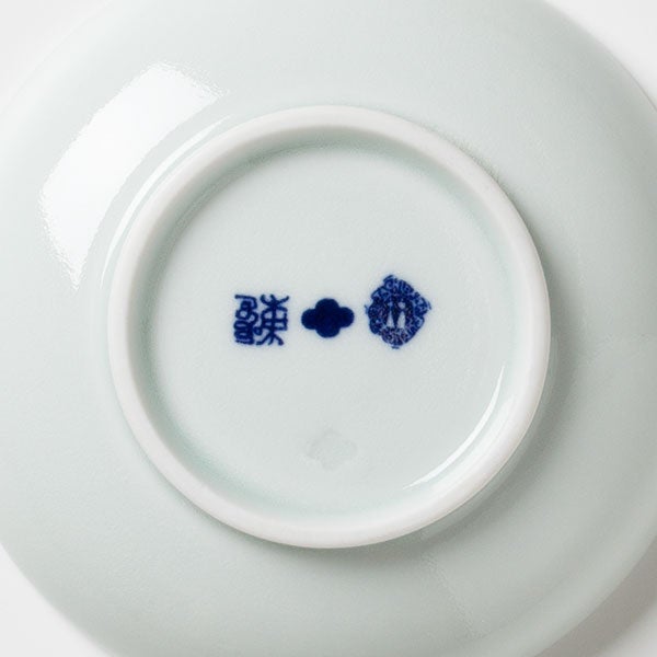 三寸皿 雪 2枚組