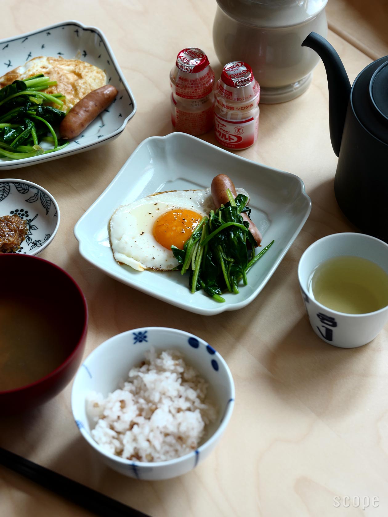 スコープ 東屋 木瓜正角皿 ２枚 - 食器