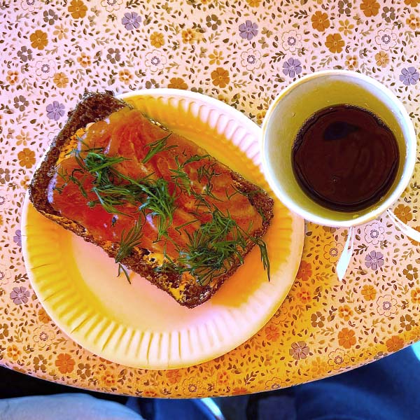 コーヒーテントのメニュー