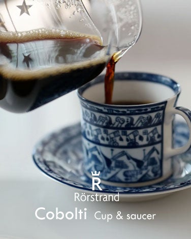 Rorstrand / Cobolti コーヒーカップ&ソーサー