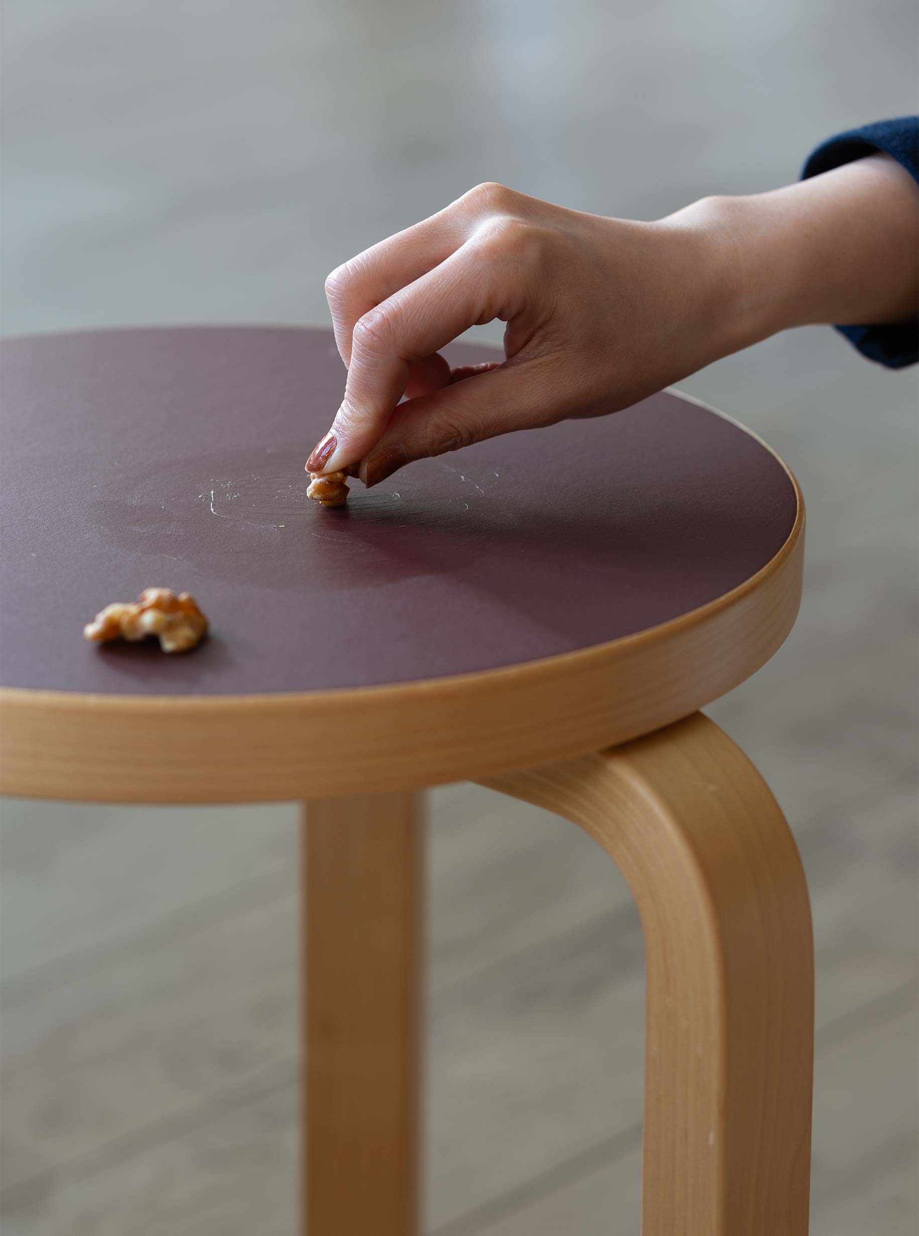 家具・インテリアartek Stool 60 3本脚 リノリウム アクアヴェール