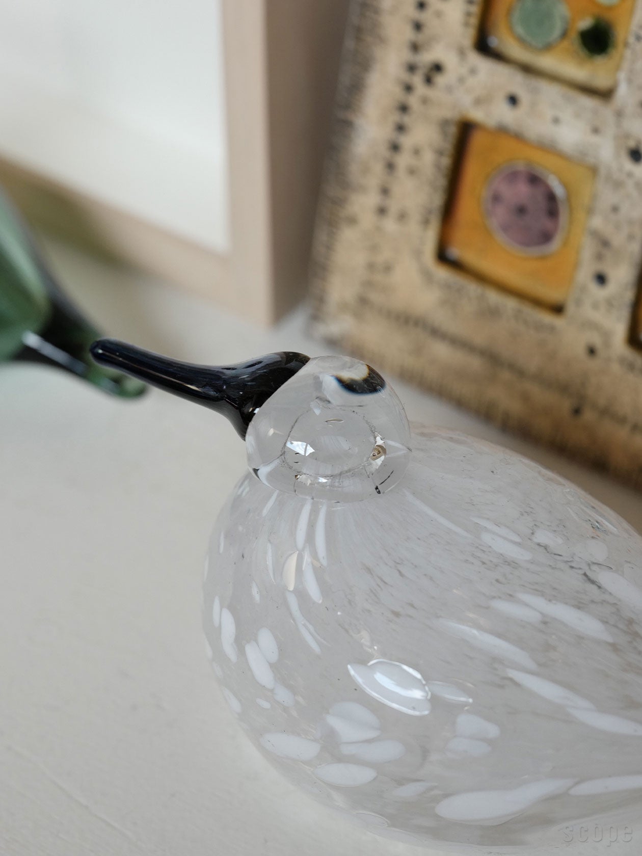 Snow Finchのガラスバード