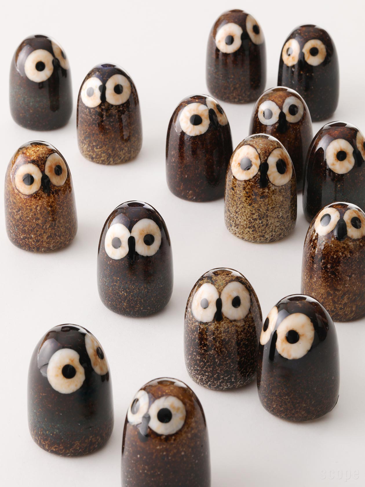 Birds by Toikka Little Barn Owl ブラウン