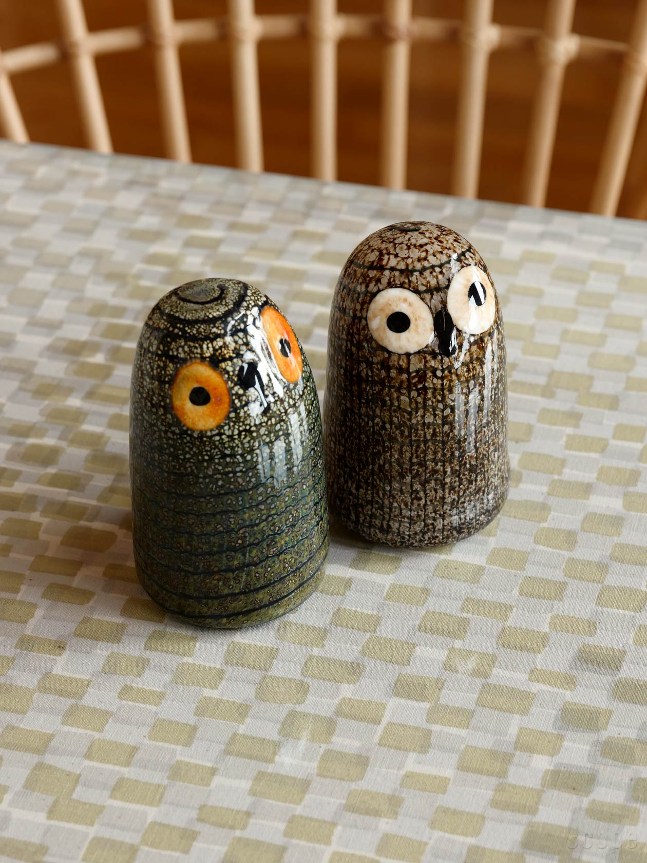 イッタラ バード フクロウ 子 Birds by Toikka Barn Owl | nate 
