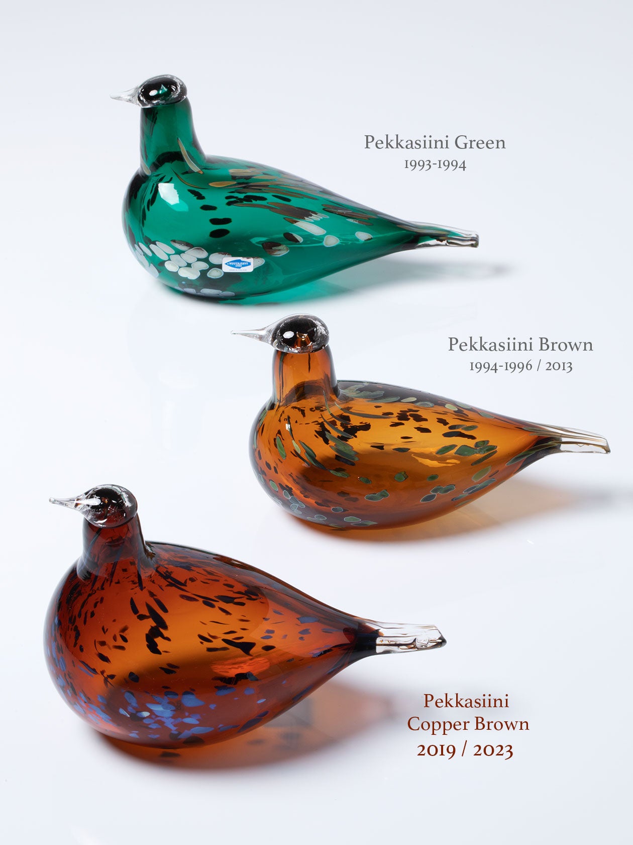 Birds by Toikka | Sieppo クリア×ホワイト | iittala