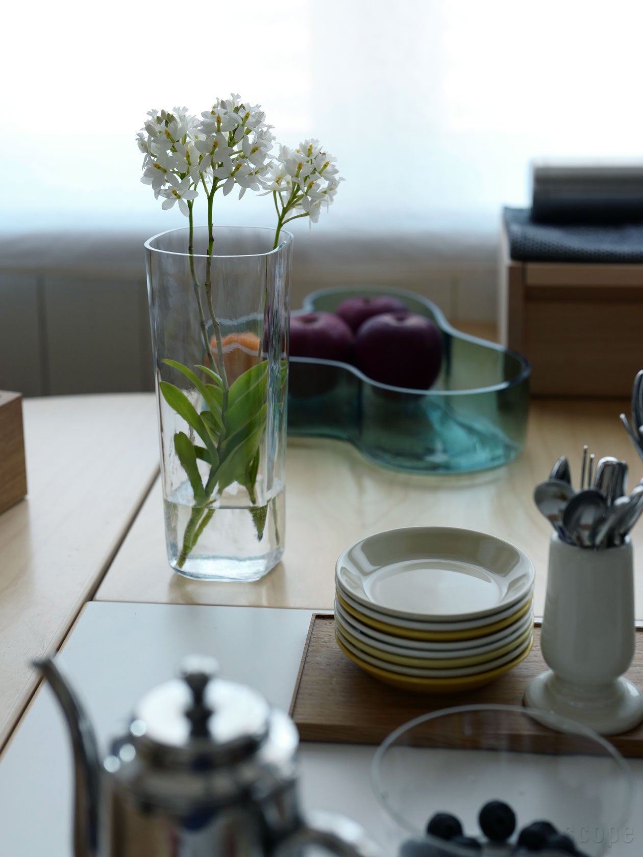 iittala Aalto Collection ベース 250mm クリア 木型