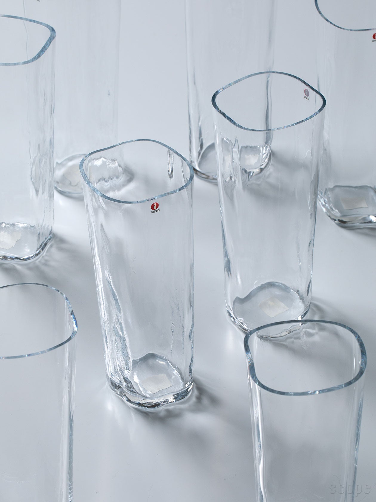 iittala Aalto Collection ベース 250mm クリア 木型