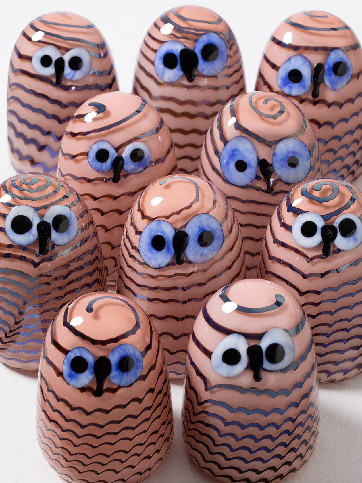 iittala Birds by Toikka Owlet サーモンピンク