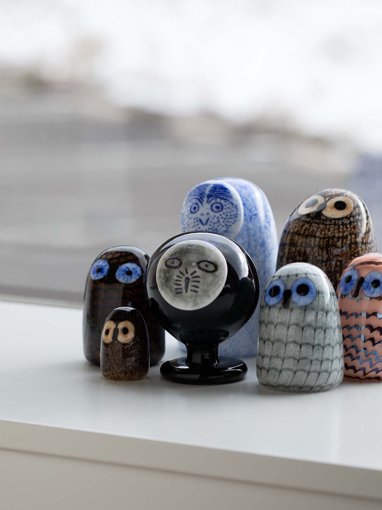 iittala Birds by Toikka Night owl ダークグレー