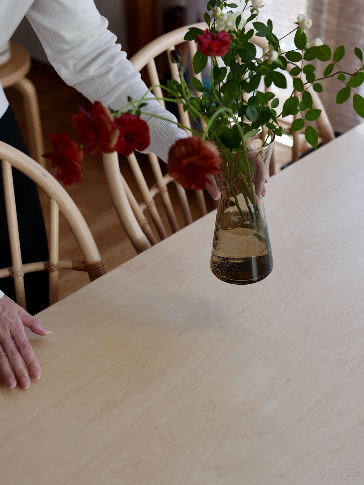 カルティオ ベース220mmの新色リネン。