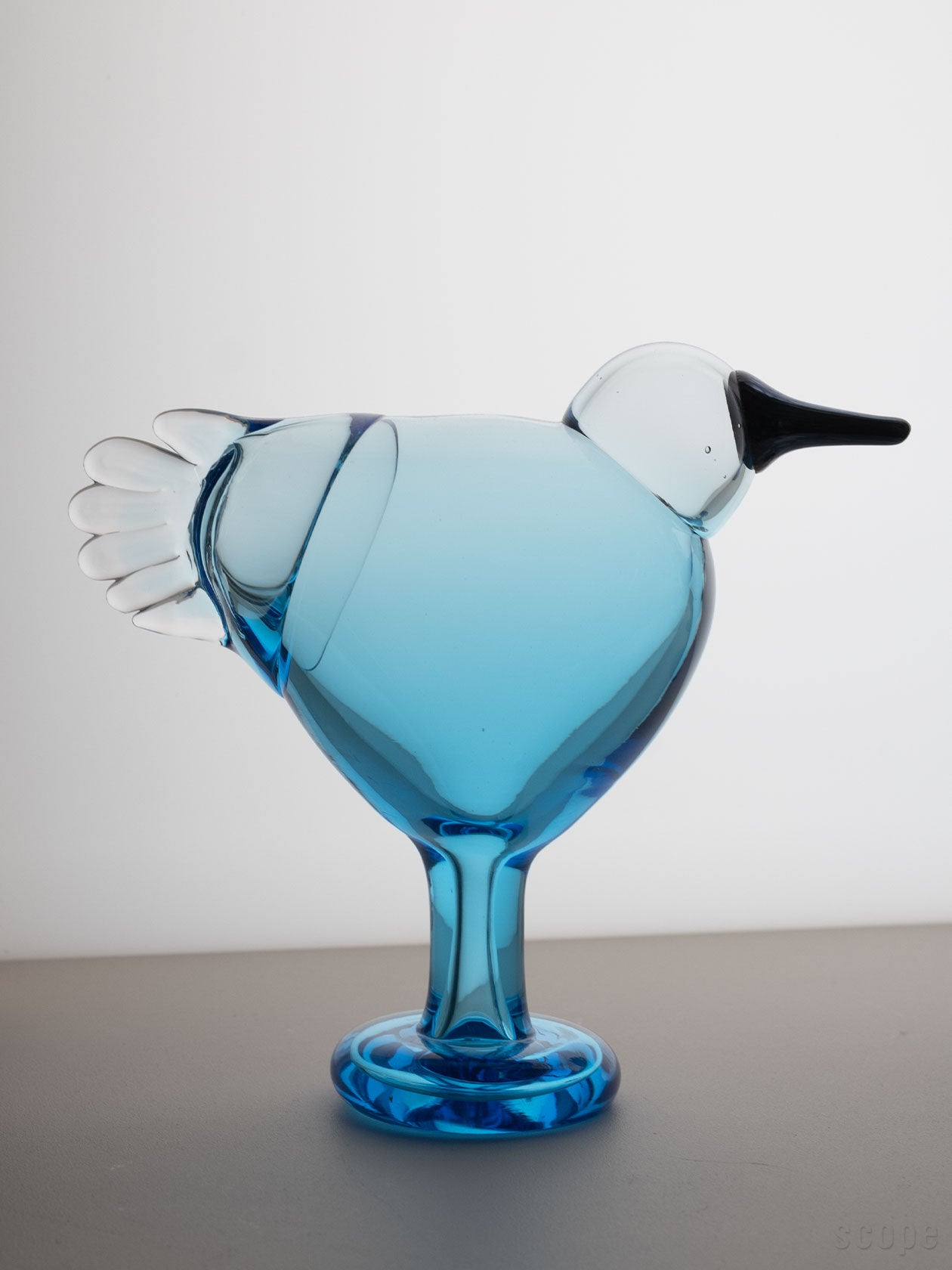 生産は500羽、スコープ限定 Leppainen スカイブルー | iittala