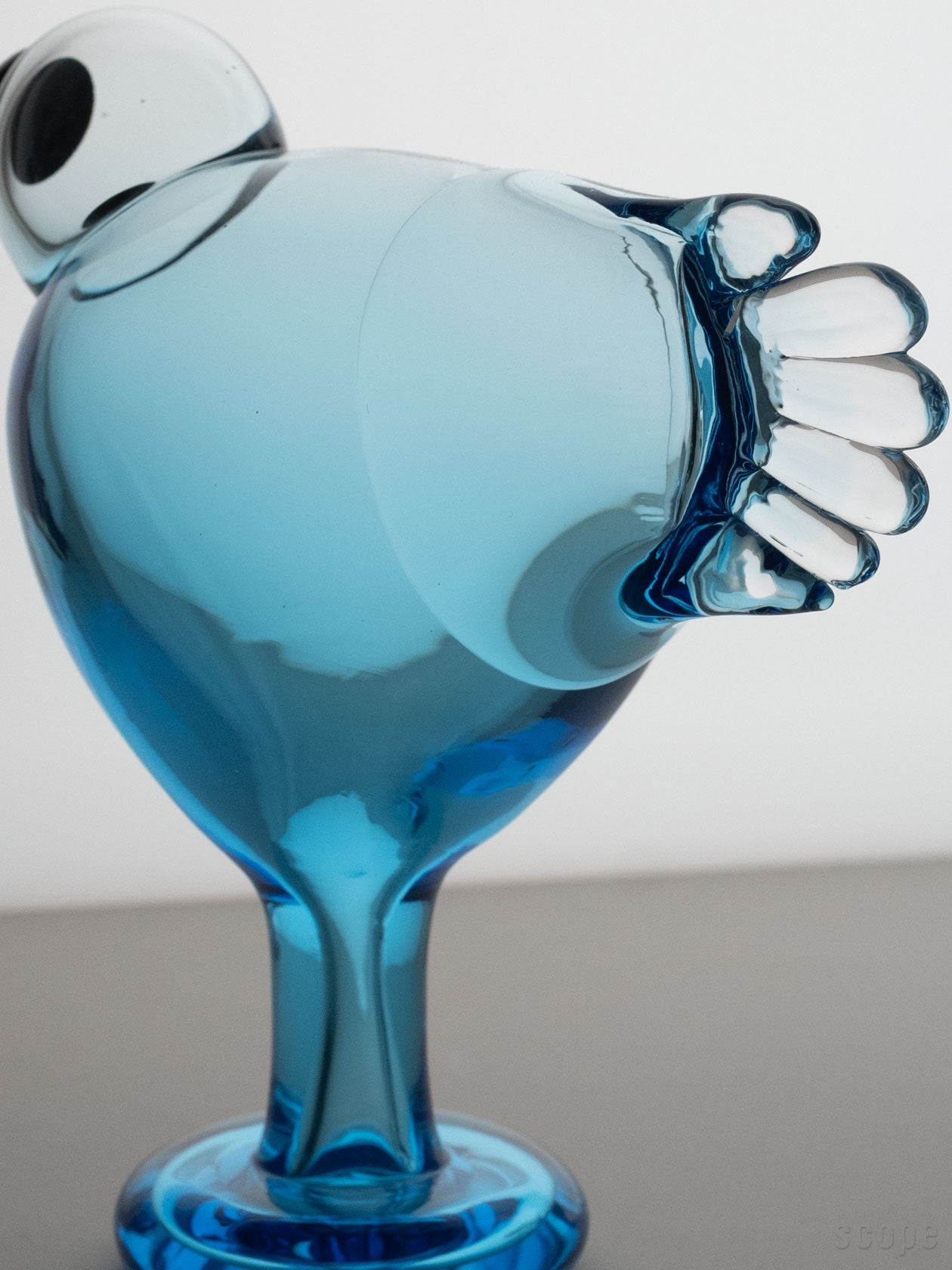生産は500羽、スコープ限定 Leppainen スカイブルー | iittala