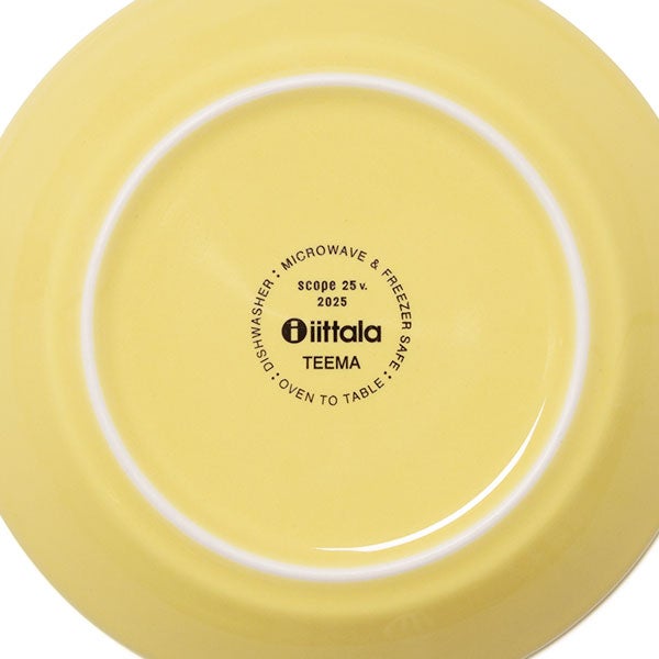 Teema プレート15cm イエロー