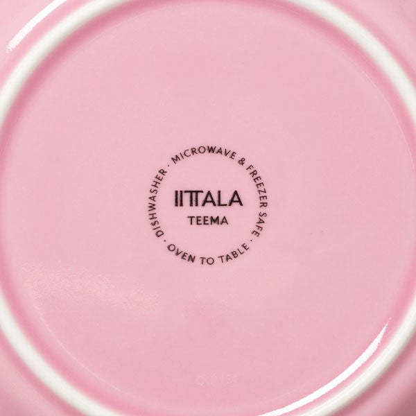 Teema プレート17cm ローズ