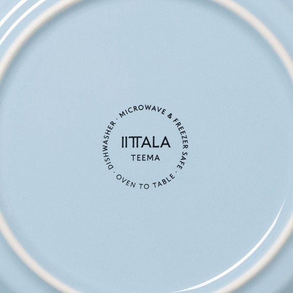 Teema プレート17cm アイスブルー