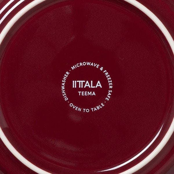 Teema プレート17cm チェリー