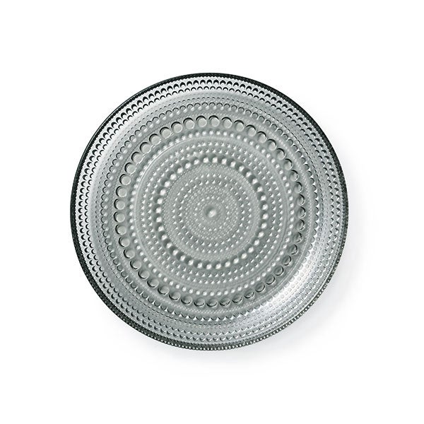 Kastehelmi プレート17cm グレー