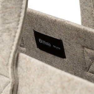 MENO home bag 40ｘ50ｘ25cm ベージュ(リサイクル)