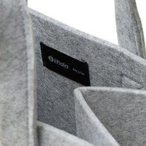 MENO home bag 35ｘ30ｘ20cm グレー(リサイクル)