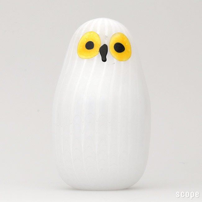 想像を超えての イッタラiittala オウル 白フクロウ子 scope別注品