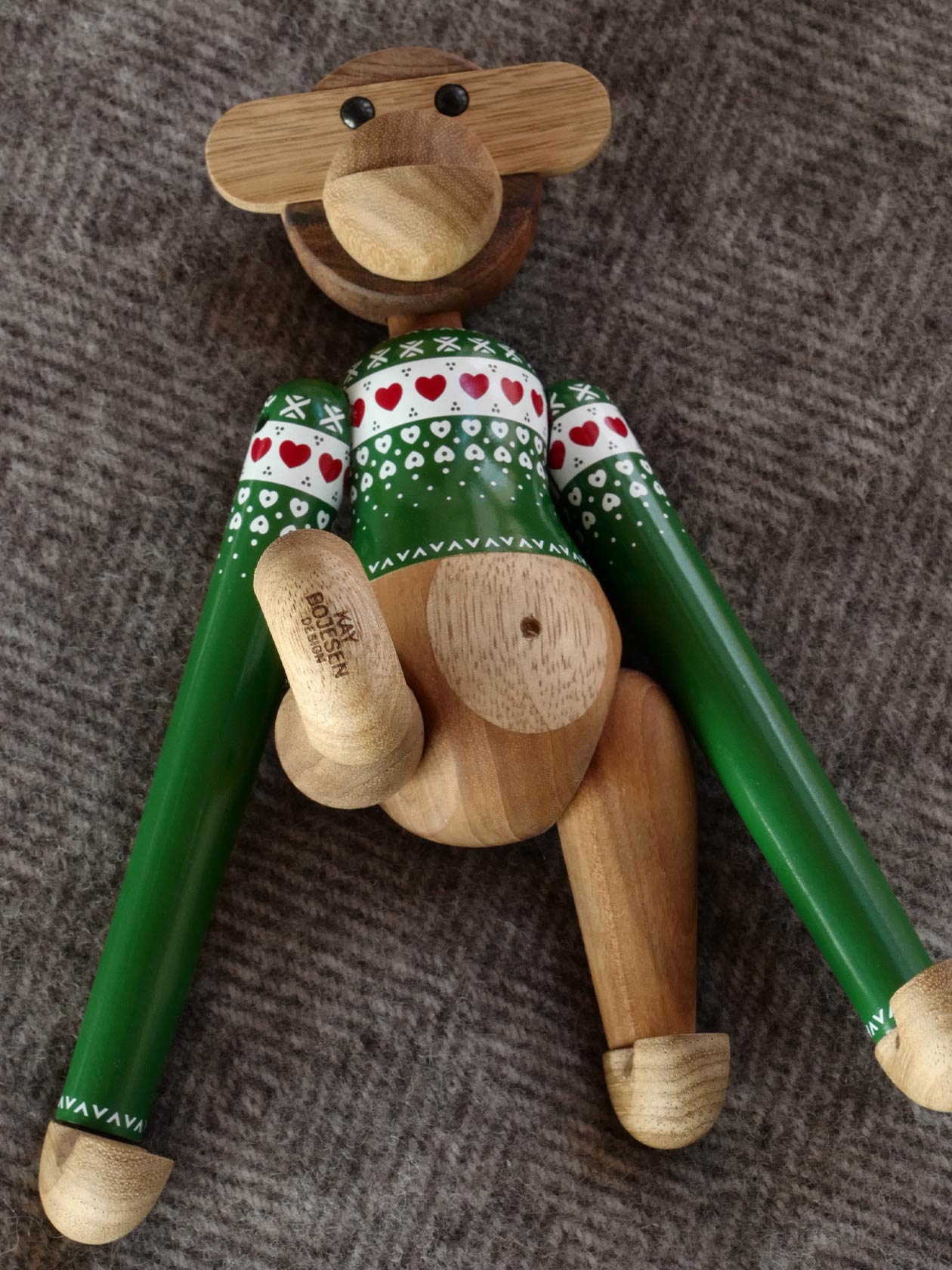 モンキーの足裏に刻印が入っている写真