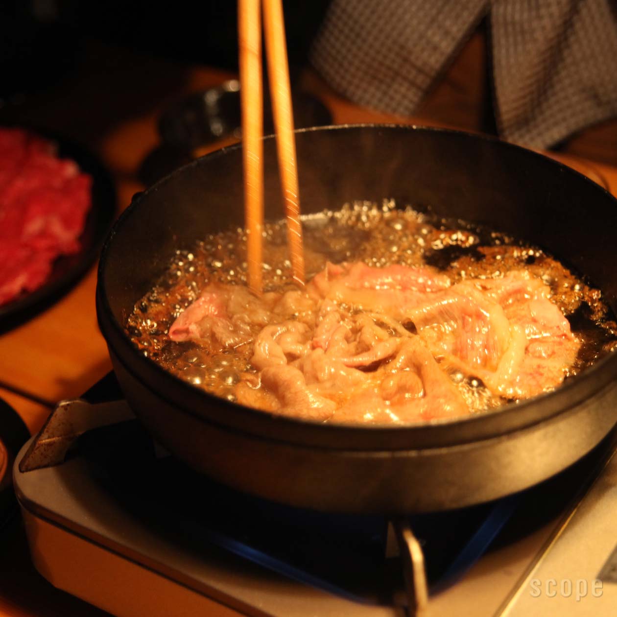 木屋(きや)  すき焼き鍋