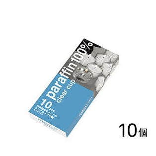 omk 日本製のキャンドルクリアカップ 10個