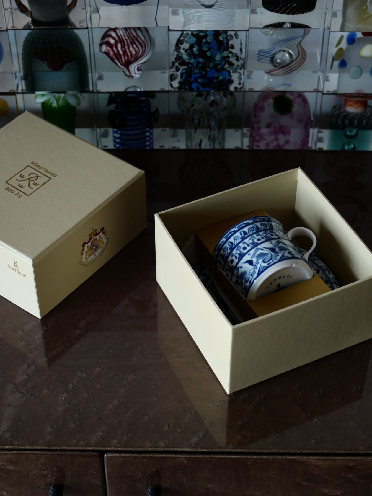 Cobolti コーヒーカップ&ソーサーのみ、ロールストランド300周年のスペシャルパッケージ入