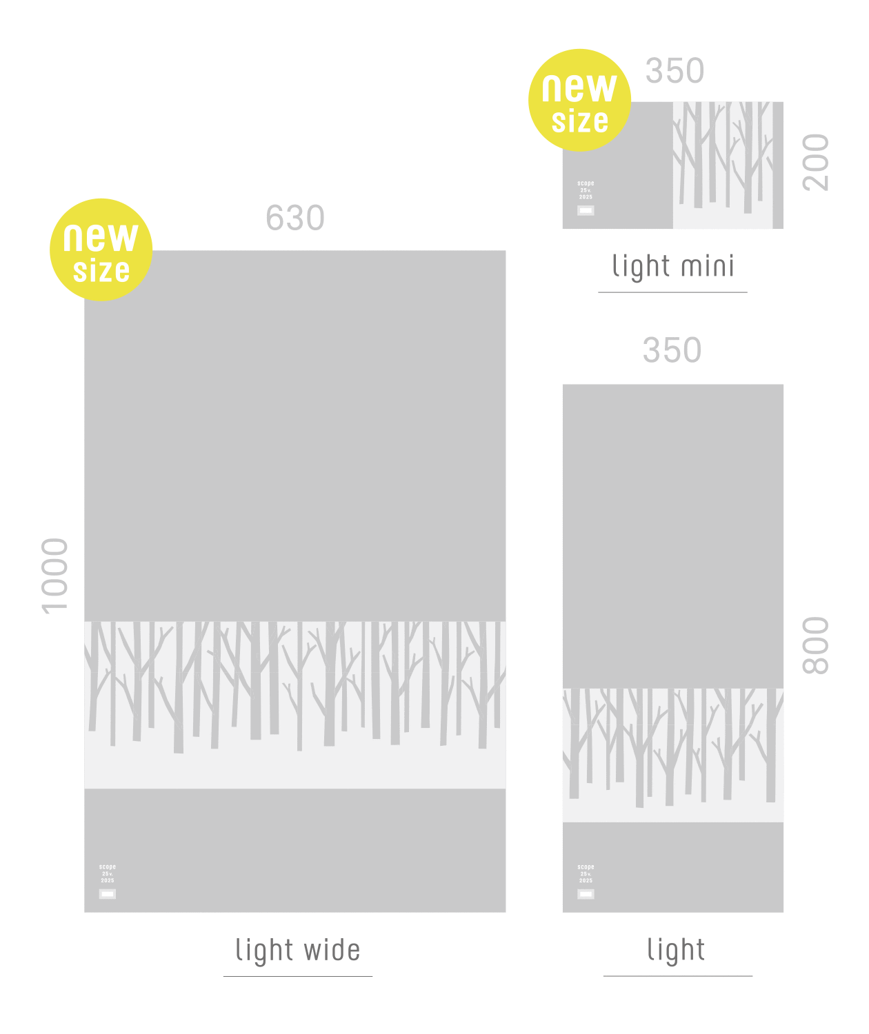 SCOPE (スコープ) house towel Scope 25 v. Twiggy
