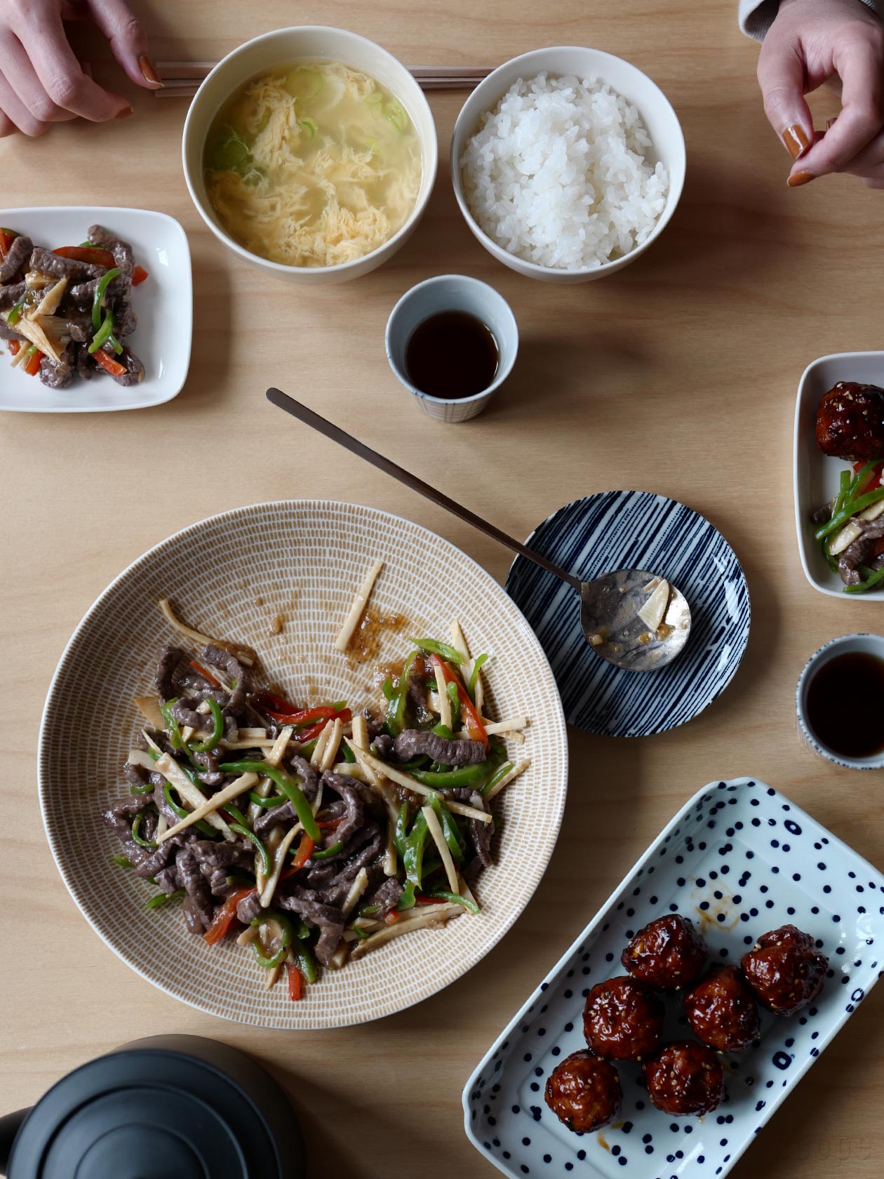 小皿に添えたcani スッカラ