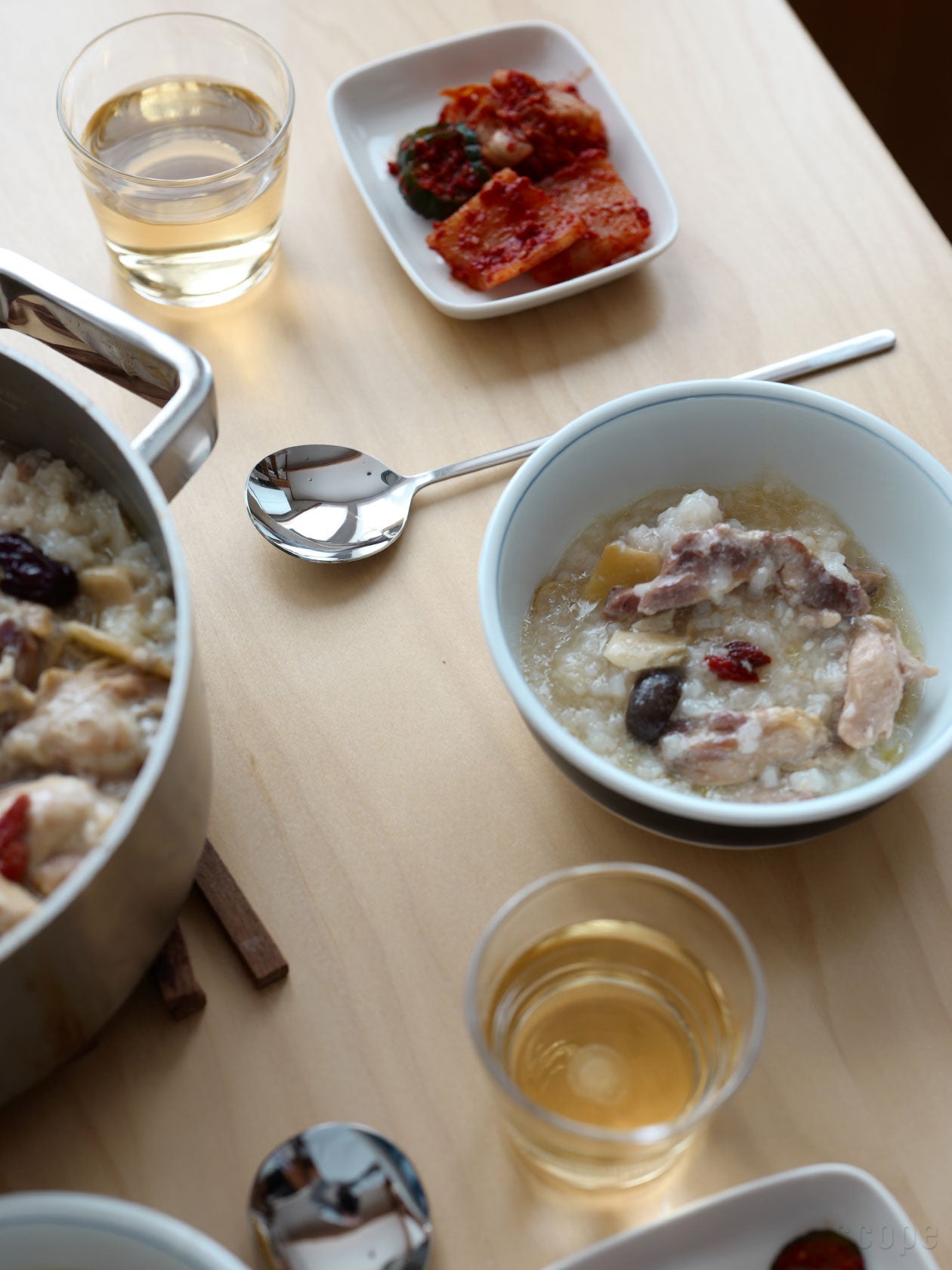 食事に使っているcani スッカラ