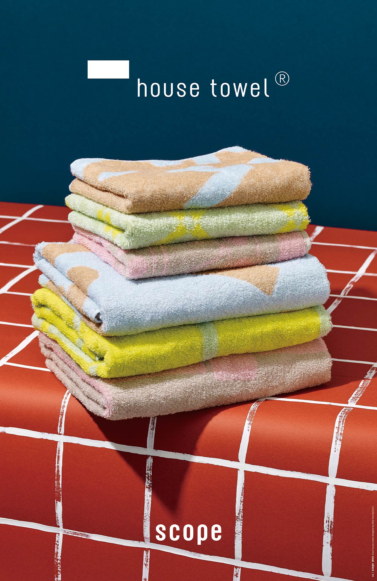 globe　ツアータオル　小室氏使用？ house towel ライトワイド ｜ この夏だけの限定生産 ｜ scope