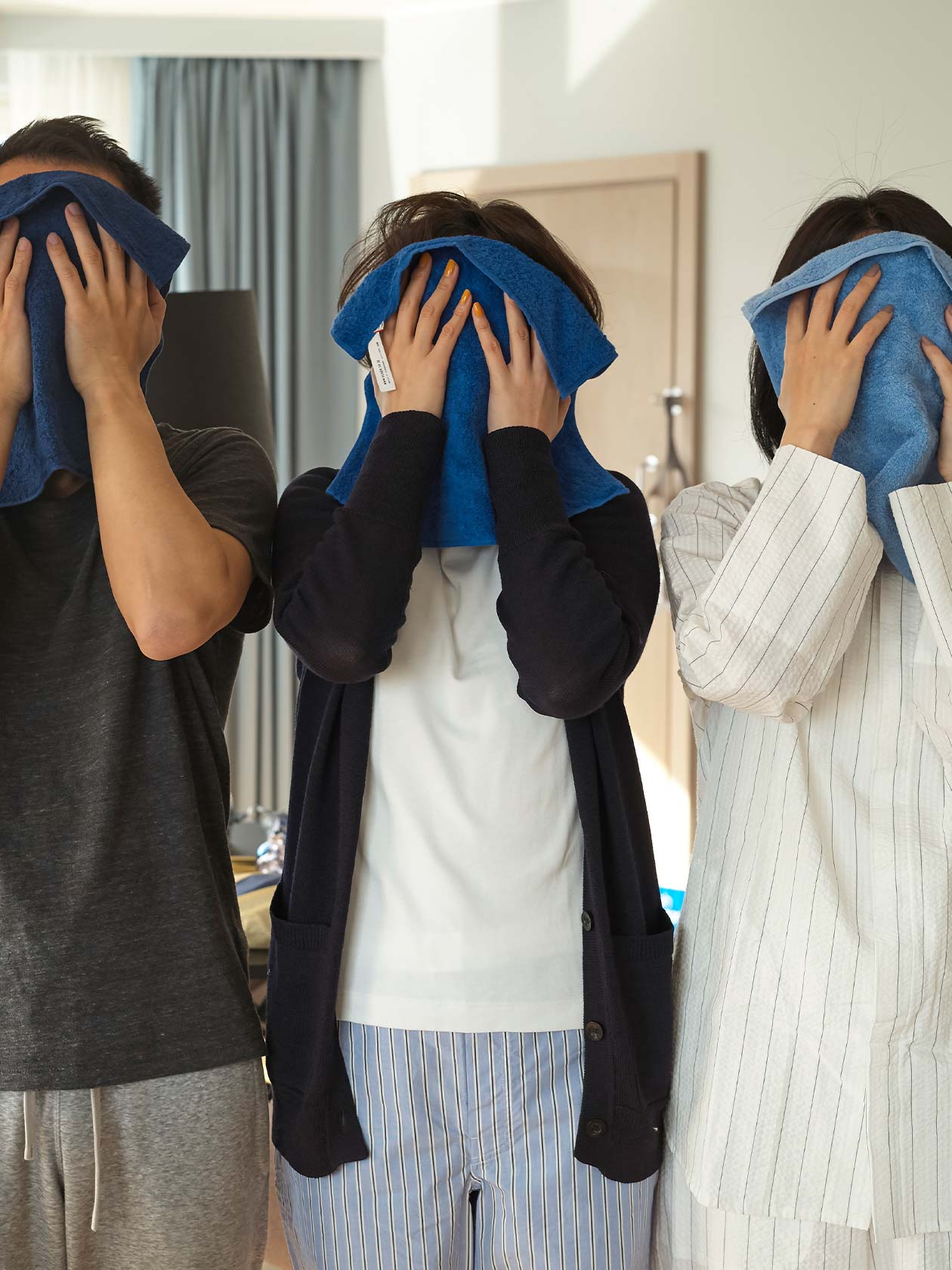 SCOPE (スコープ) house towelハンド  7枚セットブルー