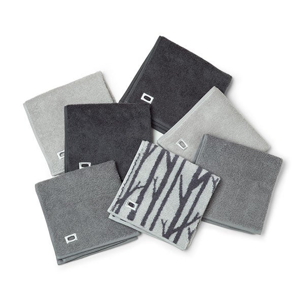 house towel ハンド 7枚セット グレー