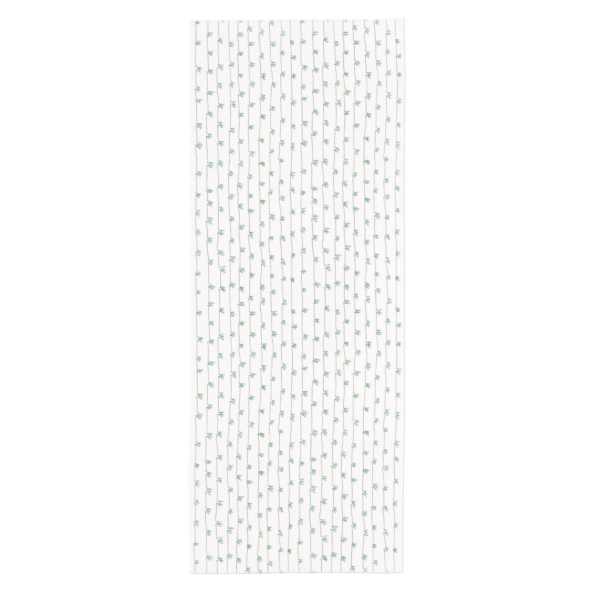 手ぬぐい 021 石本藤雄 田田道 緑