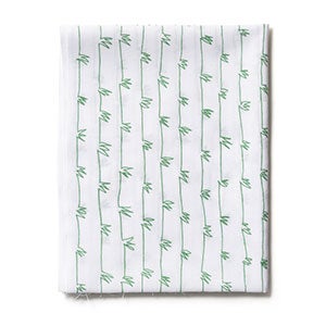 手ぬぐい 021 石本藤雄 田田道 緑