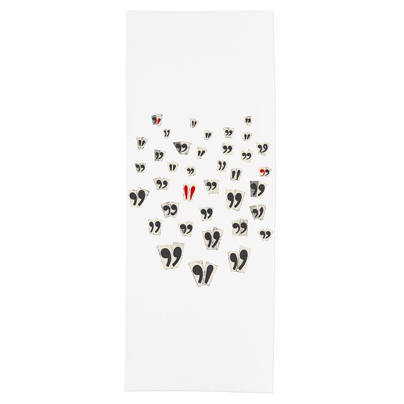 手ぬぐい 023 立花文穂 兎に角