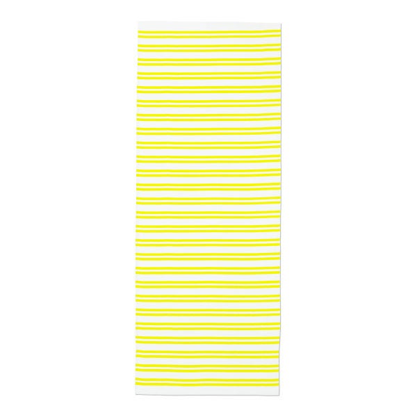 手ぬぐい 028 石本藤雄 スキー01 イエロー