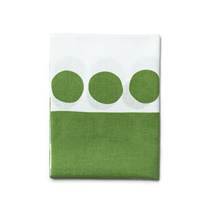 手ぬぐい 042 Birger Kaipiainen Sunday Morning グリーン