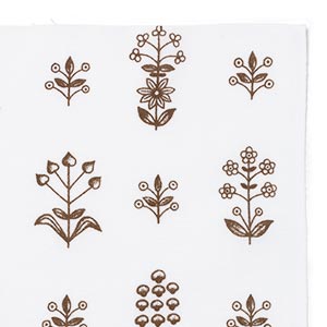 手ぬぐい 045 Birger Kaipiainen Tapestry ブラウン