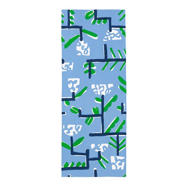 手ぬぐい 047 鈴木マサル STEM ブルー