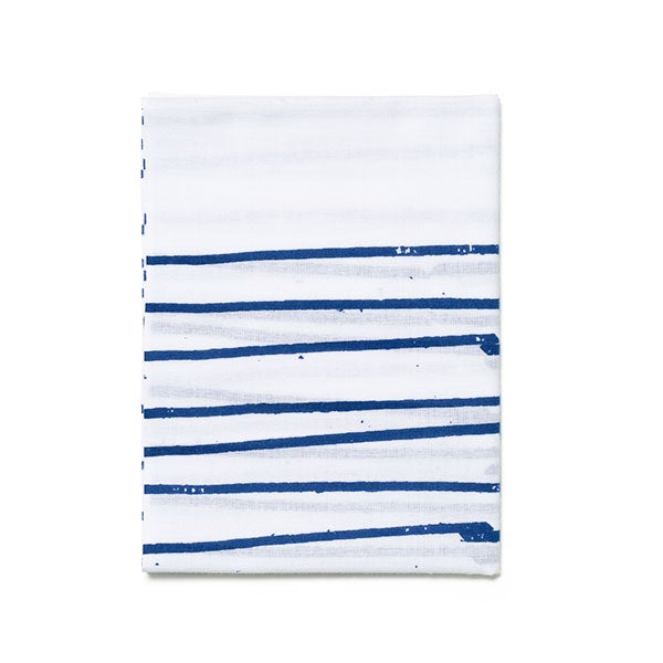 手ぬぐい 057 立花文穂 棒だー ブルー