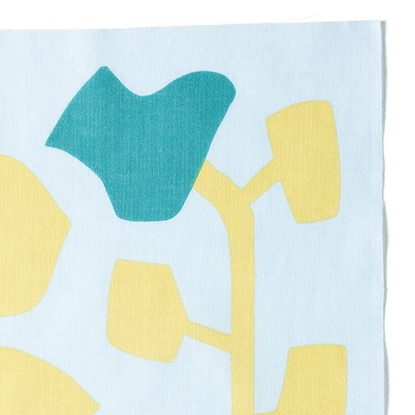 手ぬぐい 067 鈴木マサル FLORIST グレー