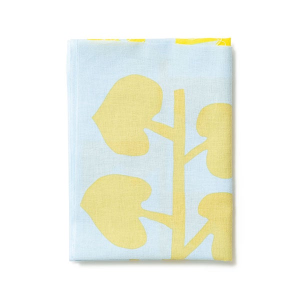 手ぬぐい 067 鈴木マサル FLORIST グレー