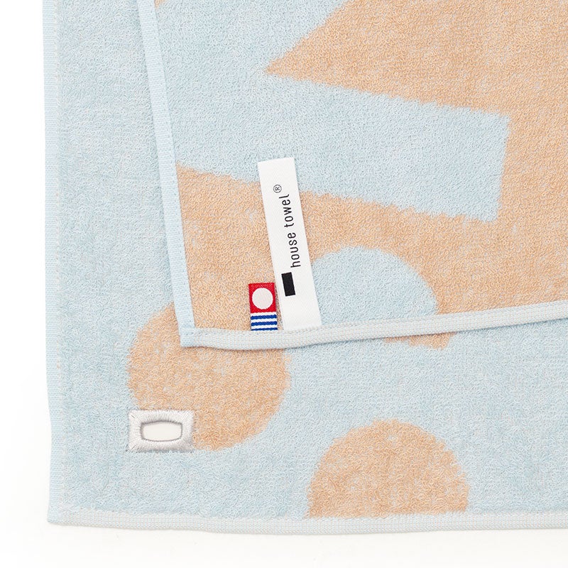 house towel ライトワイド Confetti ブラウン