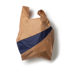 S.B Forever! バッグ M キャメル / ネイビー 3