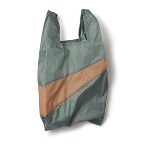 S.B Forever! バッグ M グレー / キャメル 4