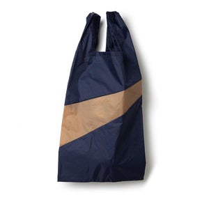 S.B Forever! バッグ M ネイビー / キャメル 5